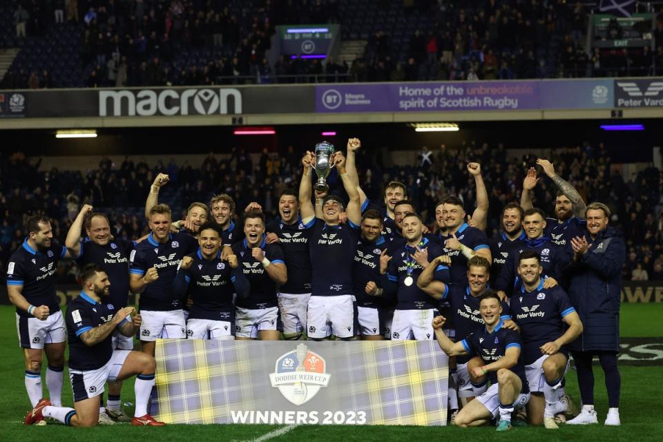 Scotland are flying... but likely won’t have enough to keep their winning run going in Paris (Getty Images)