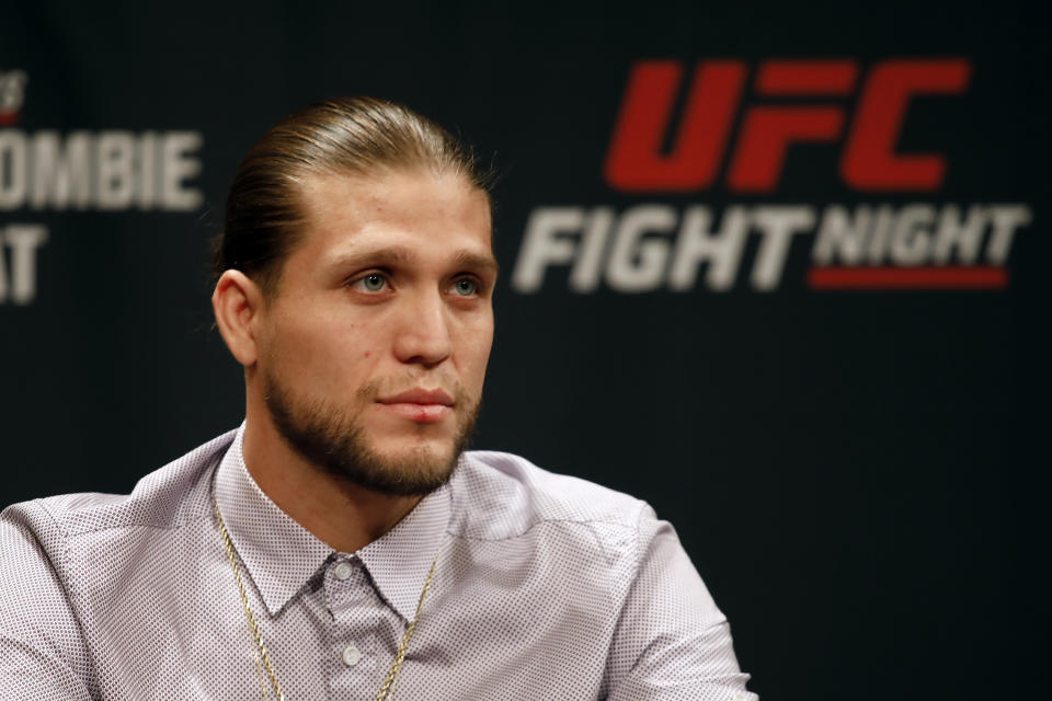 SEOUL, SOUTH KOREA - OCTOBER 17: Brian Ortega attends the press conference of the mixed martial arts event produced by the Ultimate Fighting Championship that is planned to take place in December in Busan, Korea at Grand Hilton Seoul Hotel on October 17, 2019 in Seoul, South Korea. (Photo by Woohae Cho/Zuffa LLC)