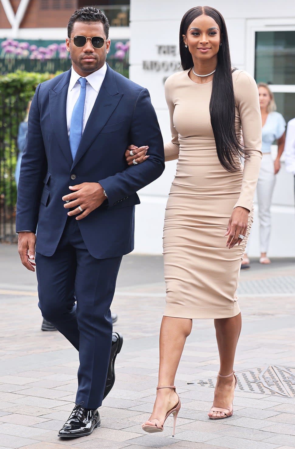 Ciara and Russell Wilson