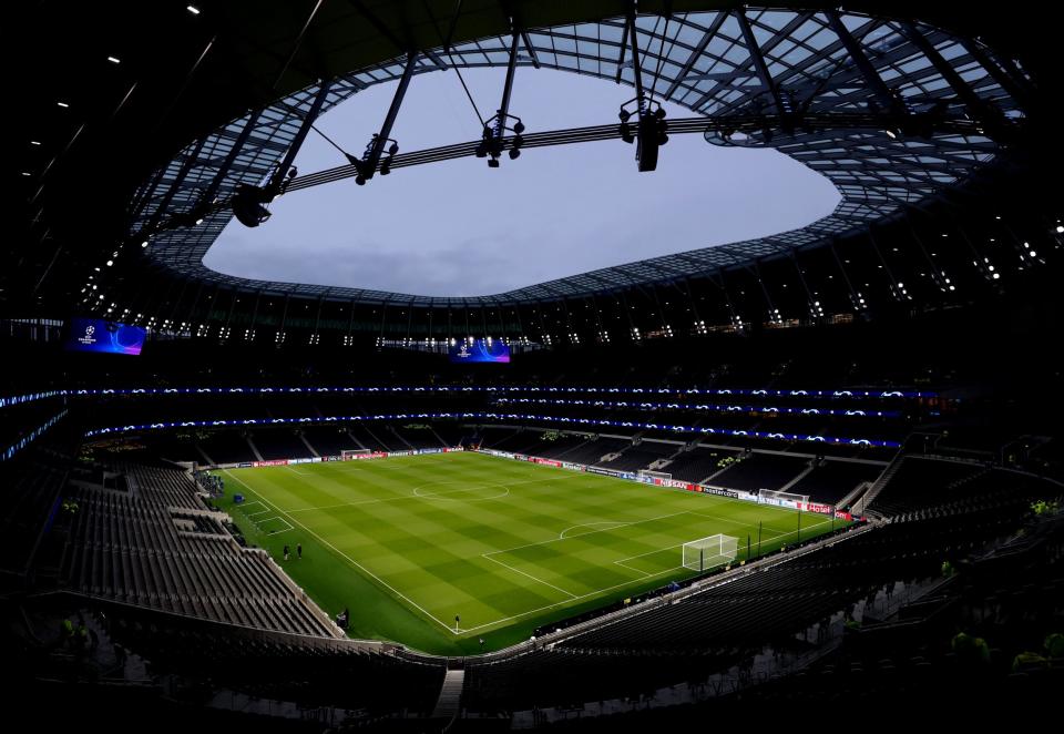 <p>Tottenham will welcome back 2,000 fans for the north London derby against Arsenal</p> (Getty Images)