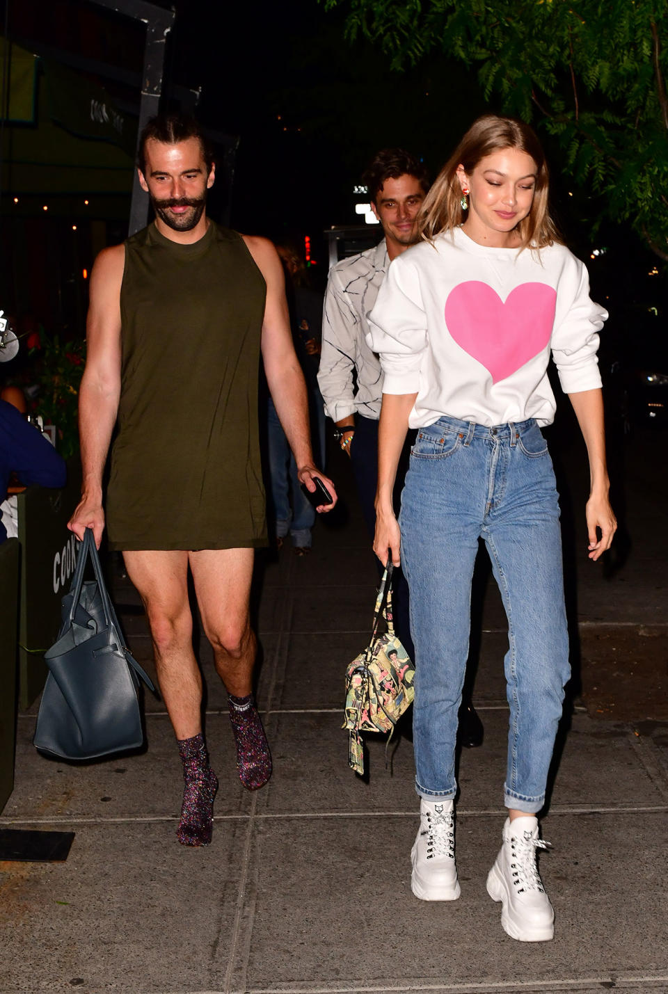 JONATHAN VAN NESS, ANTONI POROWSKI & GIGI HADID