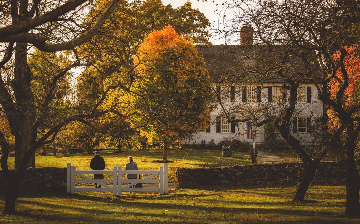 Wake up surrounded by farmland and forest in peaceful rural Connecticut at Winvian Farm - WINTER_CAPLANSON