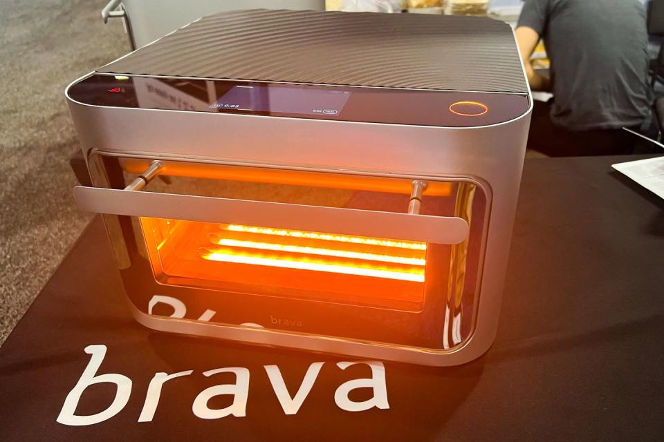 brava smart oven glass