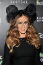 <p>She unveiled Barneys New York’s Disney-themed holiday windows in 2012 wearing Minnie Mouse’s ears. All the better to hear you with, my dear… </p>