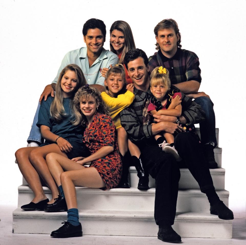 Full House secrets, Cast photo season 5, Bob Saget