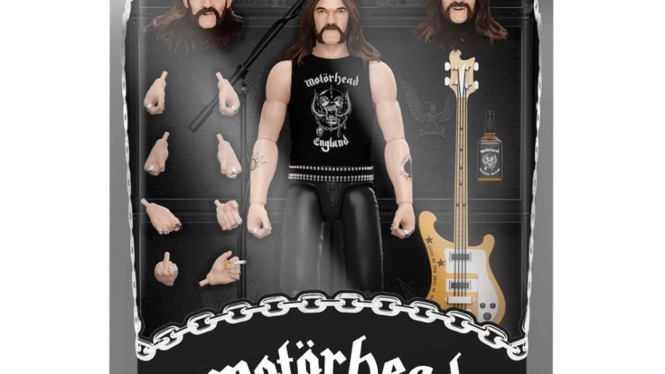 Lemmy Kilmister Ultimates Super7 figure