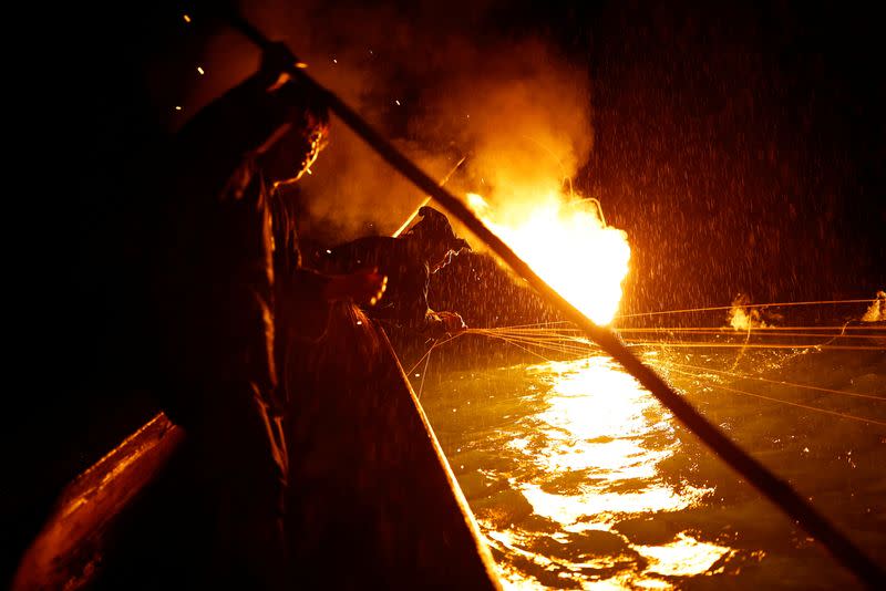 The Wider Image: Environmental change threatens what's left of Japan's cormorant fishing legacy