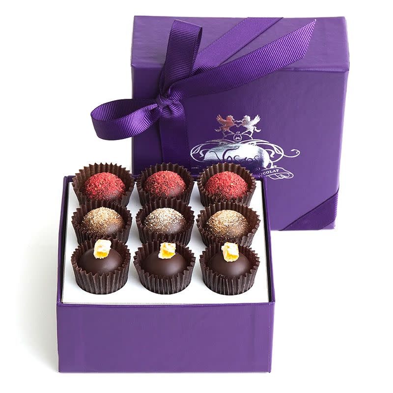 <p><a href="https://go.redirectingat.com?id=74968X1596630&url=https%3A%2F%2Fwww.vosgeschocolate.com%2Fproducts%2Fvegan-truffle-collection&sref=https%3A%2F%2Fwww.esquire.com%2Ffood-drink%2Ffood%2Fg38552716%2Fbest-valentines-chocolate-candy%2F" rel="nofollow noopener" target="_blank" data-ylk="slk:Shop Now;elm:context_link;itc:0;sec:content-canvas" class="link ">Shop Now</a></p><p>Vegan Truffle Collection</p><p>vosgeschocolate.com</p><p>$36.00</p>