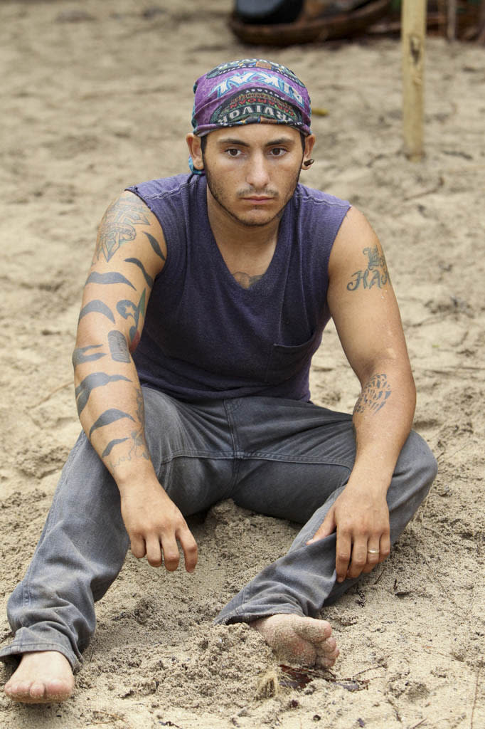 "Persona Non Grata" - Brandon Hantz of the Bikal Tribe during the fifth episode of "Survivor: Caramoan - Fans vs. Favorites."