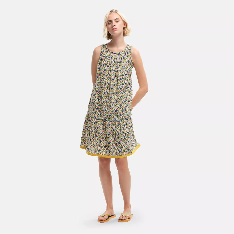 Orla Kiely x Regatta Orla Kiely A-line Shift Summer Dress - Meadow Floral