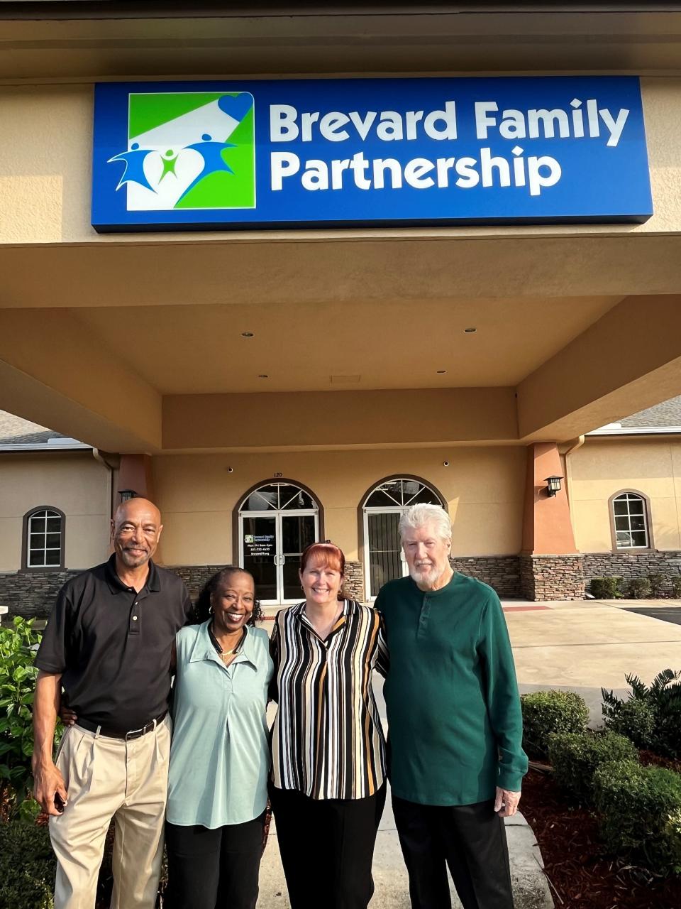 (Left to right)  Ron and Rochelle  Sandridge of Rockledge and Lynda and Dennis Thompson of Cocoa.