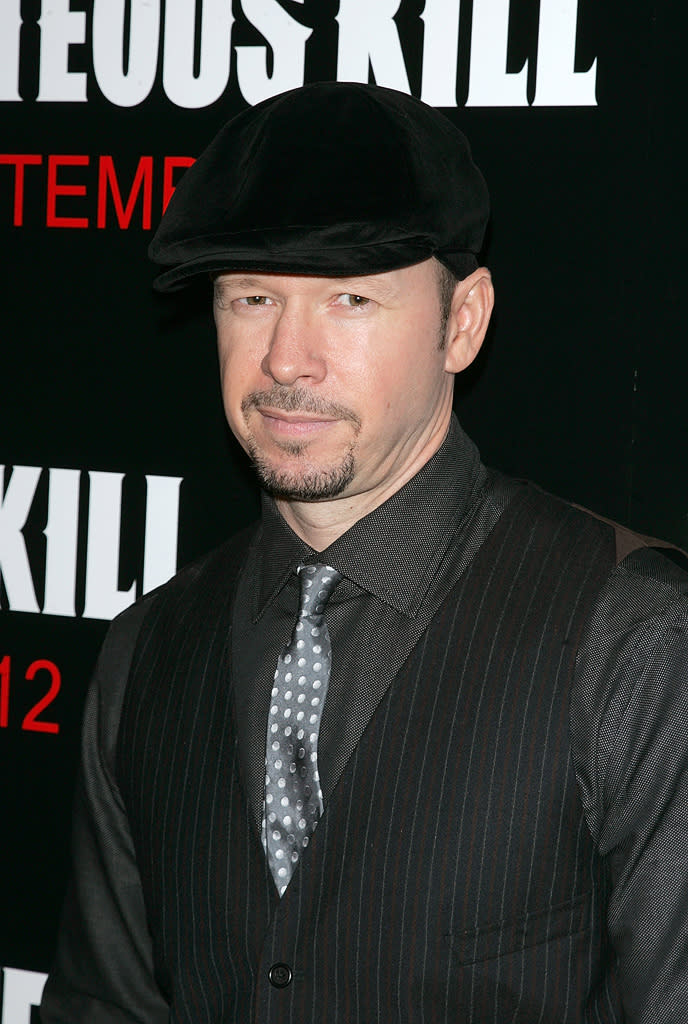 Righteous Kill NY Premiere 2008 Donnie Wahlberg