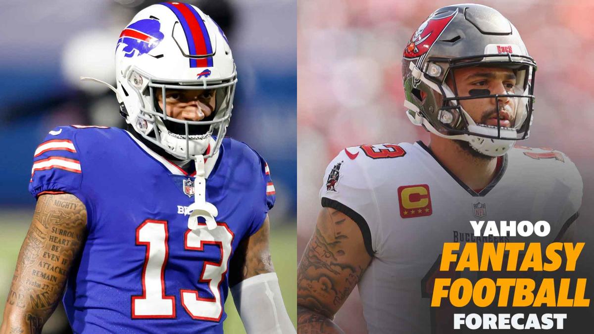 Is Gabe Davis a better fantasy option over Mike Evans? I Yahoo Fantasy Football Forecast