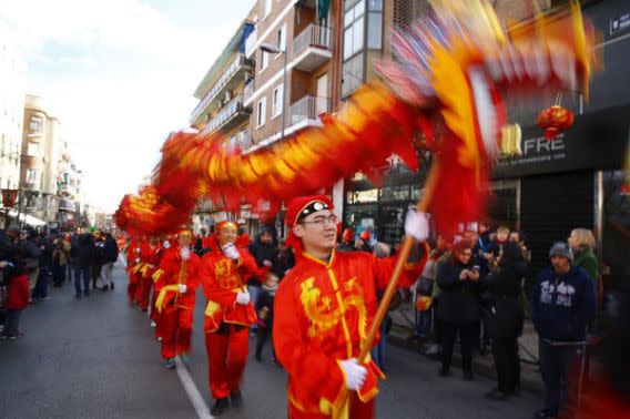 El Gallo de fuego: así celebró el mundo el Año Nuevo Chino