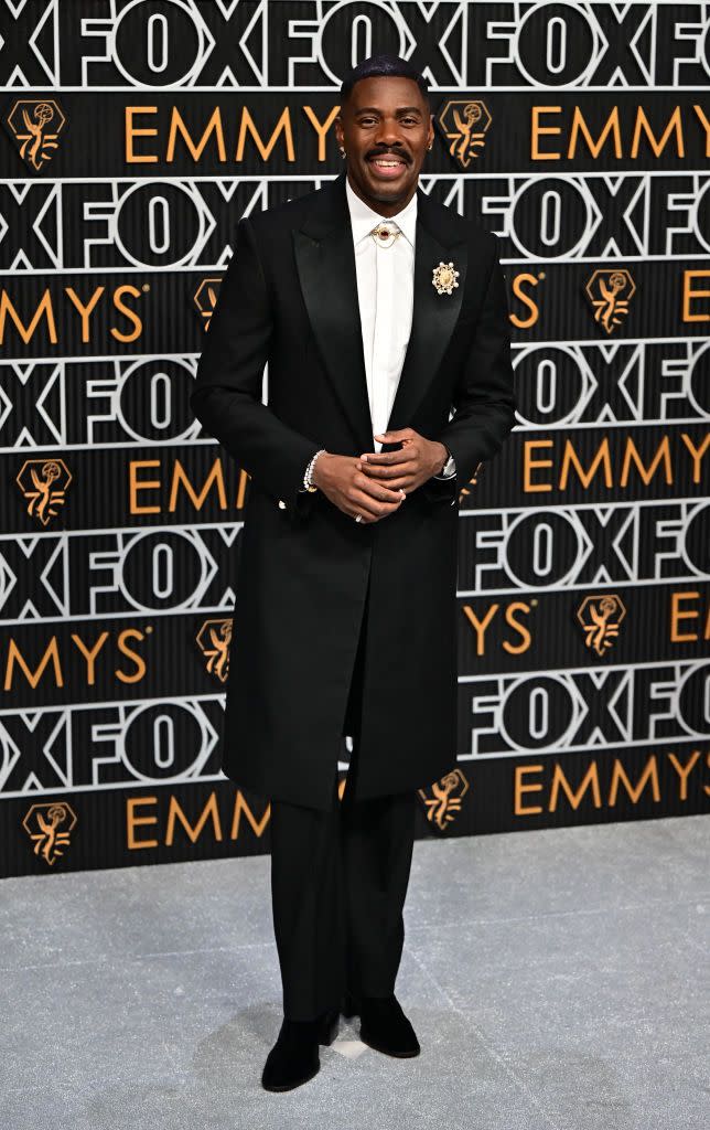 us actor colman domingo arrives for the 75th emmy awards at the peacock theatre at la live in los angeles on january 15, 2024 photo by frederic j brown afp photo by frederic j brownafp via getty images