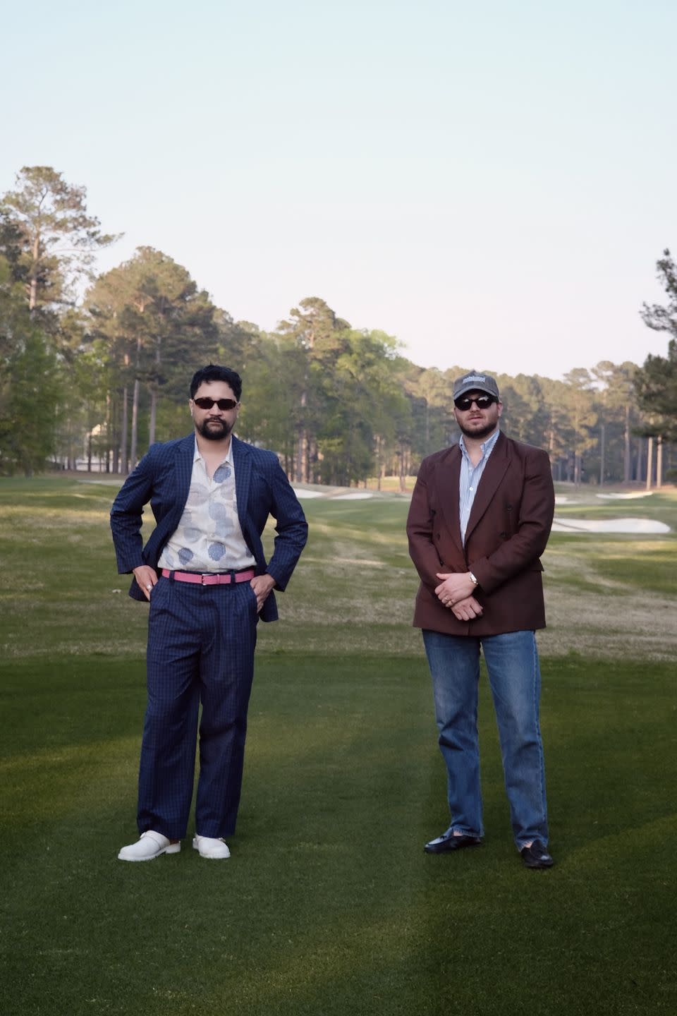 golf style at the masters