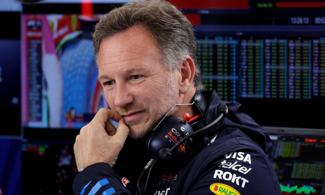 <span>Christian Horner, the Red Bull team principal, has been under pressure all season.</span><span>Photograph: Leonhard Föger/Reuters</span>