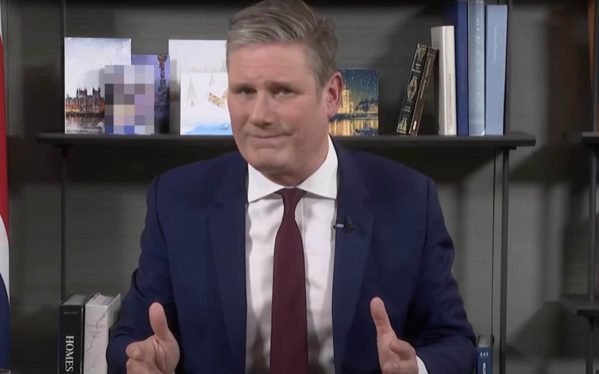 Keir Starmer Covid broadcast urging work from home came from donor’s £18m penthouse