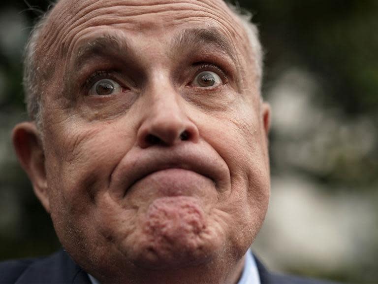 Rudy Giuliani ‘left open the possibility’ of pardoning Michael Cohen after FBI raid