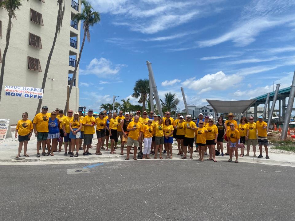 Beach Talk Radio's "Pub Crawl Fundraiser" for Hurricane Ian recovery in Fort Myers Beach.