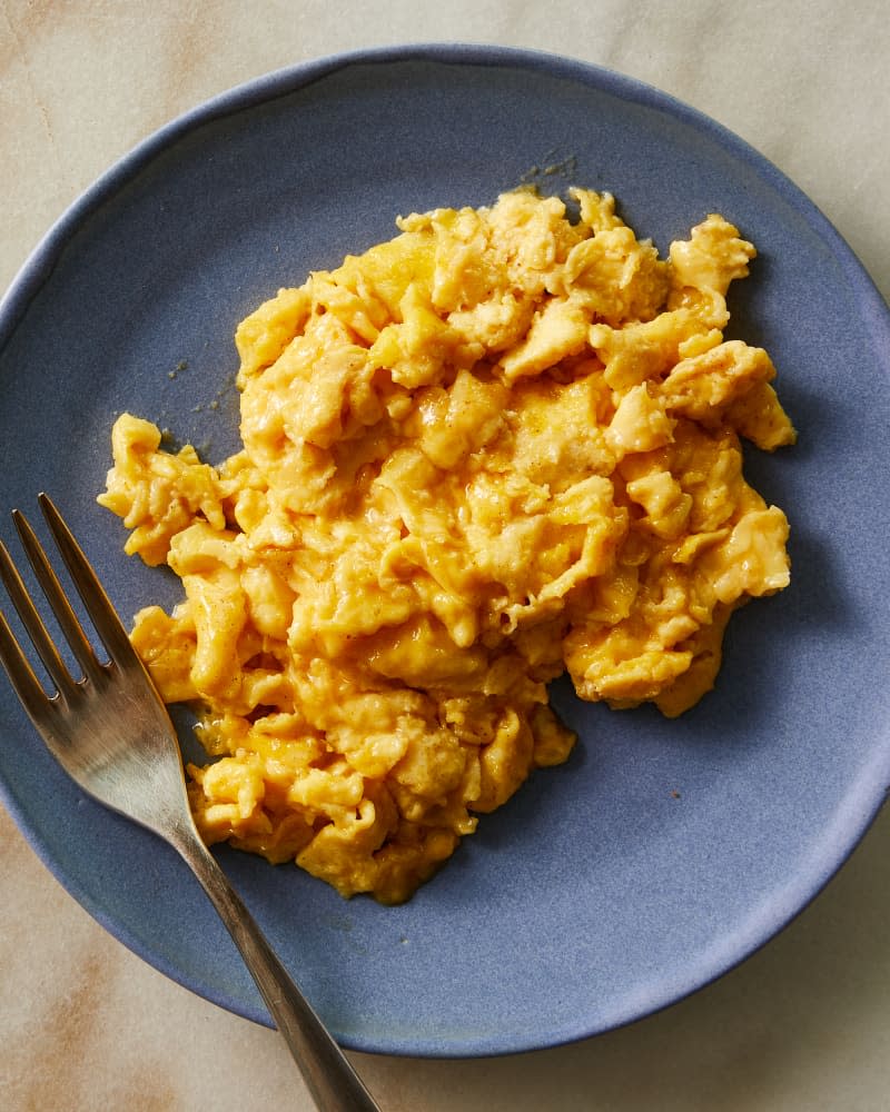 Brown Butter Soft Scrambled Eggs 