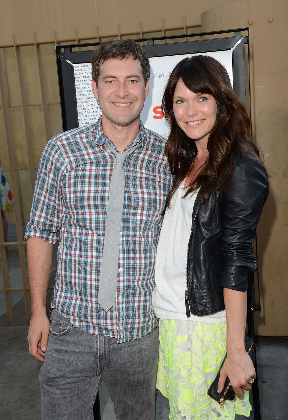 HOLLYWOOD, CA - JULY 19: Actors Mark Duplass and Katie Aselton attend the 'Ruby Sparks' Los Angeles premiere held at American Cinematheque's Egyptian Theatre on July 19, 2012 in Hollywood, California. (Photo by Jason Merritt/Getty Images)