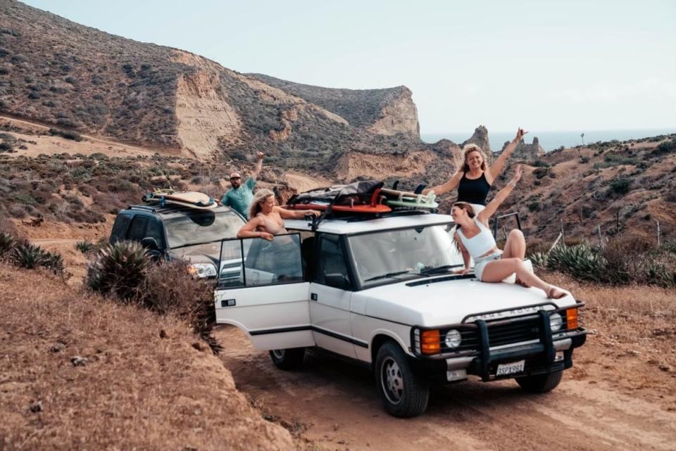 Kara and her friends on a trip to Baja California, Mexico (Kara)