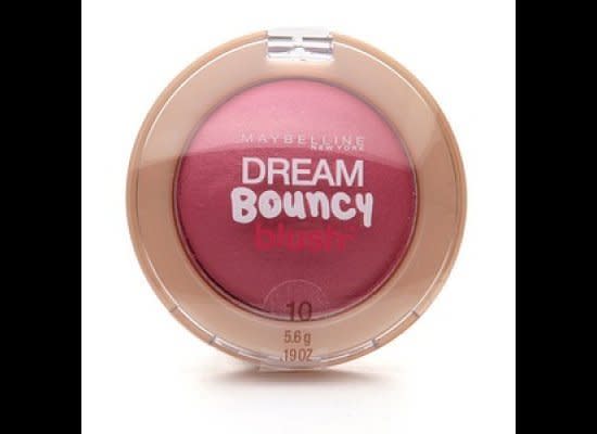 <a href="http://www.maybelline.com/products/155/face/blush/dream-bouncy-blush/fresh-pink/05?shadeId=845" target="_hplink">Maybelline</a>