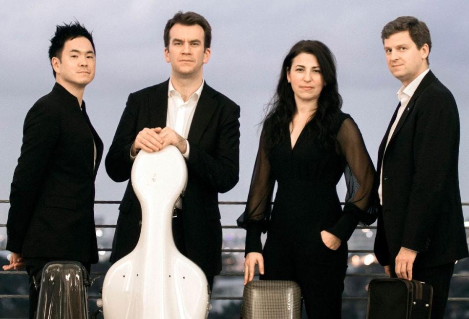 The Ehnes Quartet will give a concert at St. Mark's United Methodist Church in Indialantic on Nov. 17.