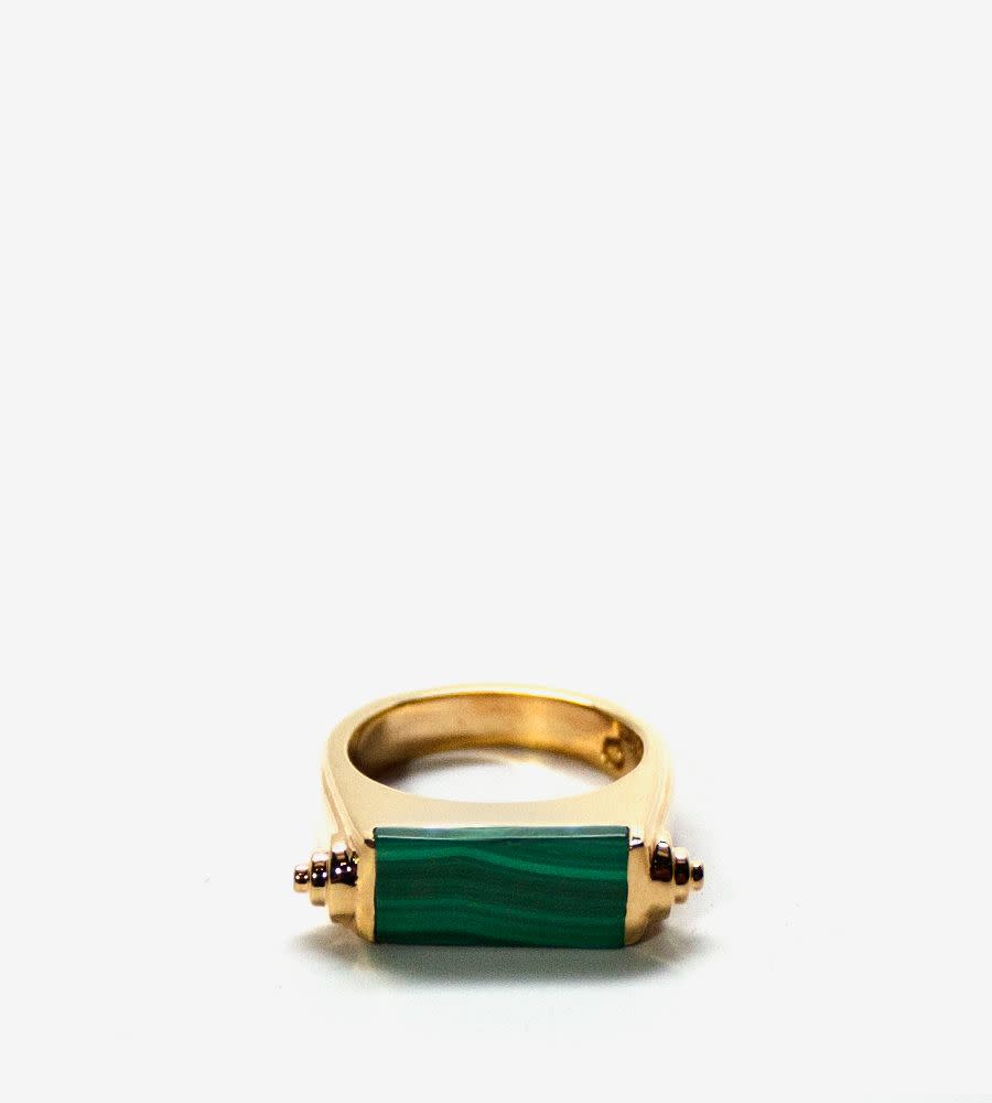 19) Nova Malachite Ring