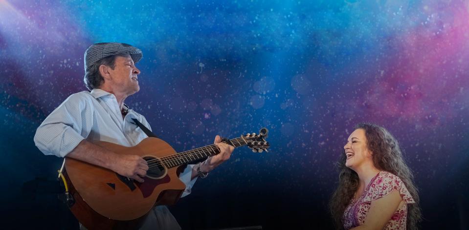 Tribute artists Greg Pitts and Katie Pinder Brown are featured in "Troubadour Live: The Music of James Taylor & Carole King" on Oct. 1 in Cocoa Beach.