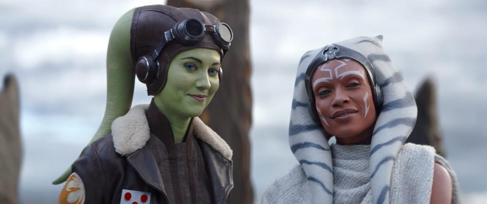 The next time "Star Wars" fans see either Hera Syndulla (Mary Elizabeth Winstead) or Ahsoka Tano (Rosario Dawson), it could be on the big screen.