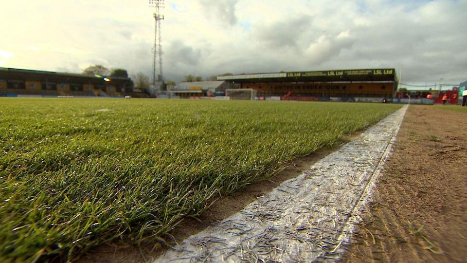 Football pitch 