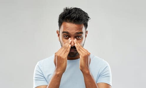   <span class="attribution"><a class="link " href="https://www.shutterstock.com/image-photo/health-problem-people-concept-indian-man-1244323438" rel="nofollow noopener" target="_blank" data-ylk="slk:Syda Productions/Shutterstock;elm:context_link;itc:0;sec:content-canvas">Syda Productions/Shutterstock</a></span>