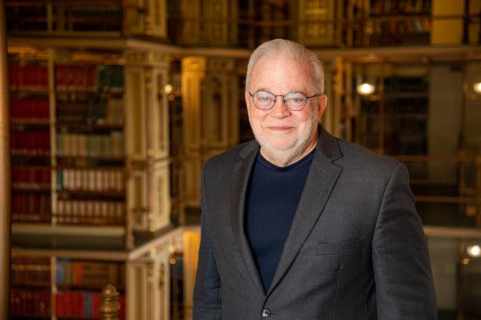 Jim Wallis is the holder of the inaugural Chair in Faith and Justice and the founding Director of the Georgetown University Center on Faith and Justice. Wallis is an author and theologian who founded Sojourners, a progressive Christian grassroots movement that advocates spirituality and social change in America.