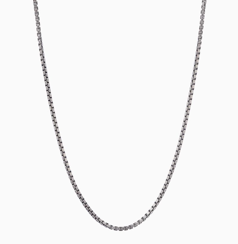 Square Box Chain Necklace