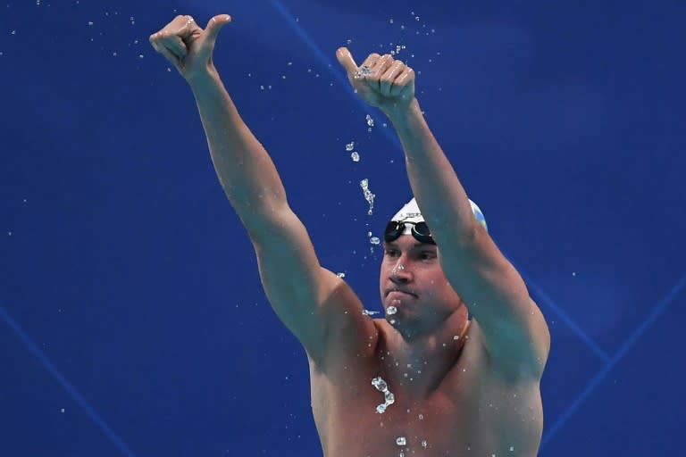 Defending champion Dmitriy Balandin qualified fifth for the men's 50m breaststroke final in what could be his last competitive race