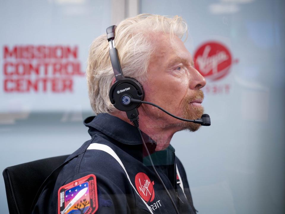Richard Branson at Virgin Orbit
