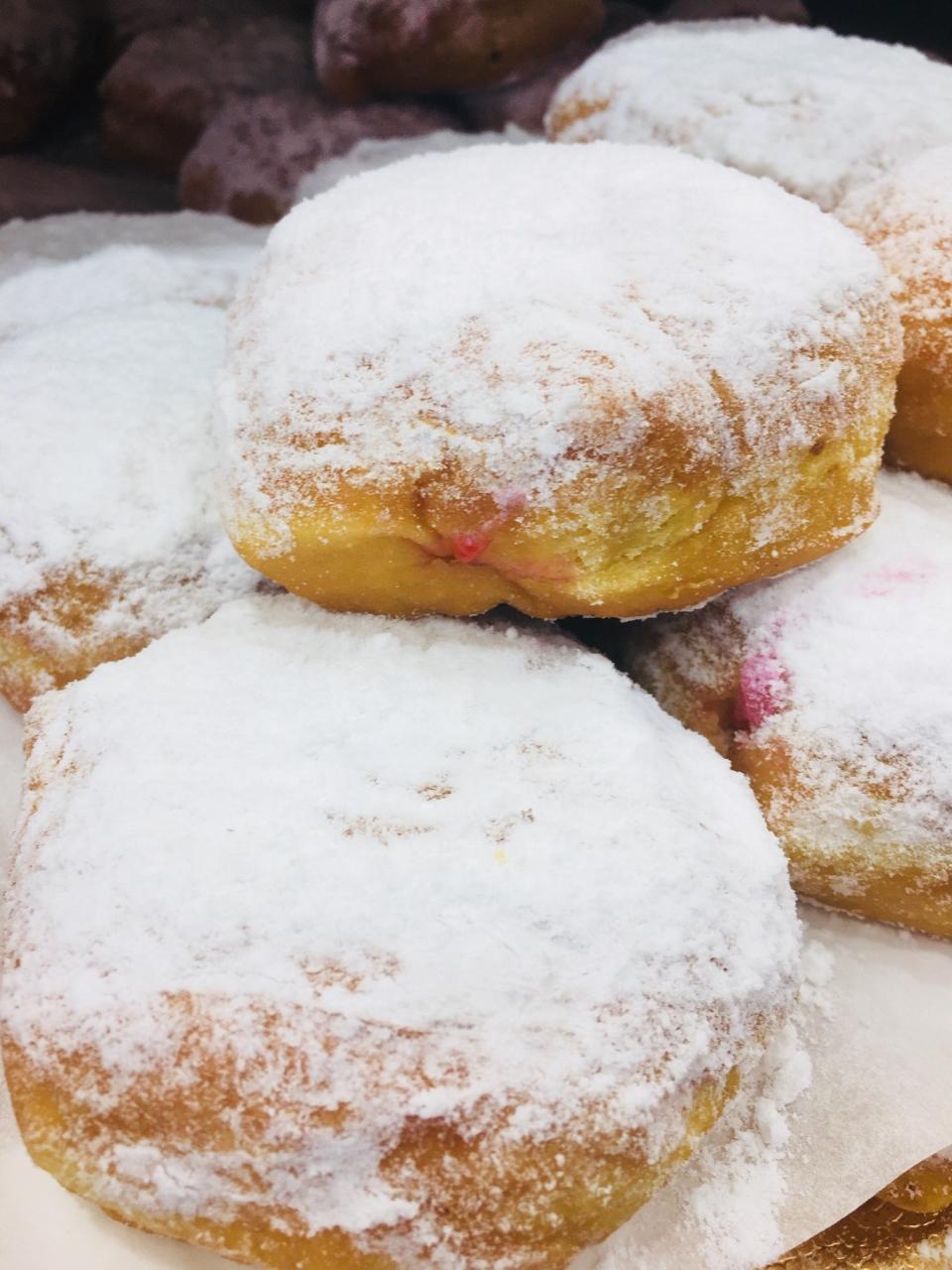 Zaides sufganiyot filled with raspberry jelly