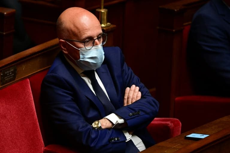 Le député LR Eric Ciotti sur les bancs de l'Assemblée nationale à Paris, le 11 mai 2021 - MARTIN BUREAU © 2019 AFP