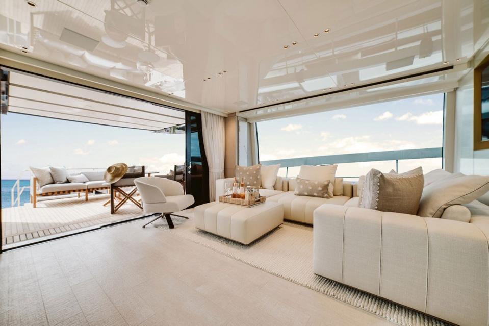 Miami Yacht with luxury interiors