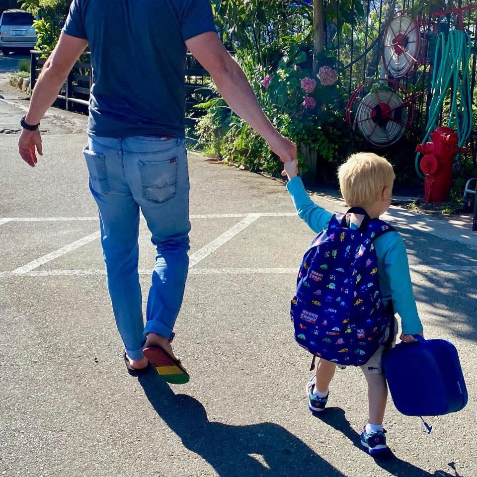 https://www.instagram.com/p/Cf4tPVJvq4m/ ant_anstead Verified Special first day for Hudzo at his new summer school…! This has been building up the past few days from him precisely choosing his new lunch box to exactly what he wants to wear today! (Of course he had to carry it the whole way!) He’s so independent and grown up and he has a real skip in his step. I am one proud daddo! ��x 1h