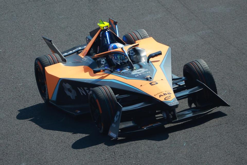 Jake Hughes driving for McLaren (Getty)