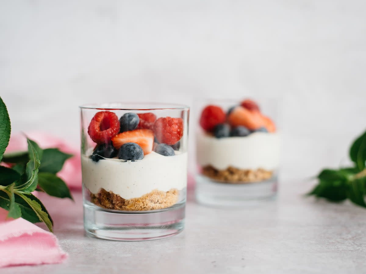 A no bake cheesecake that for minimal effort delivers maximum taste (Truvia)