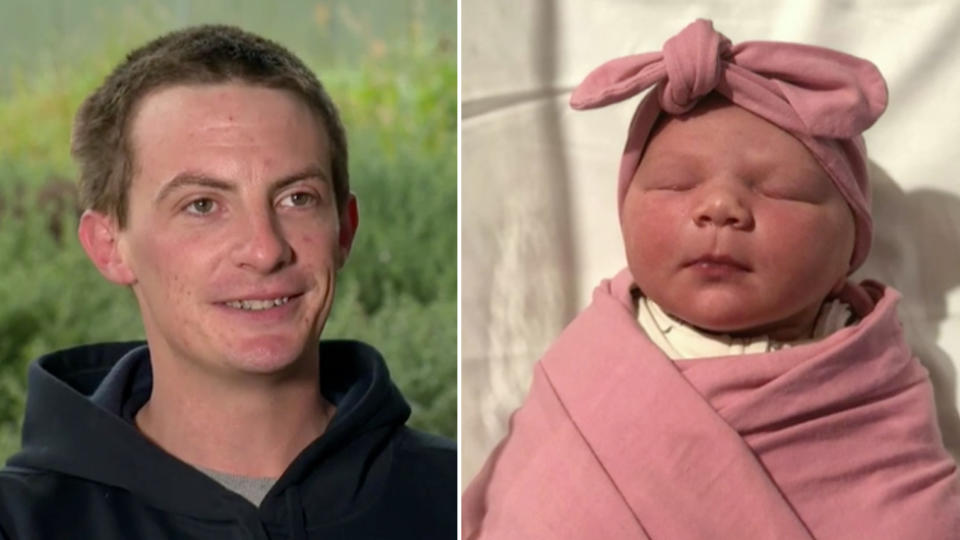 David Price (Left) and his new daughter Lexi (Right)