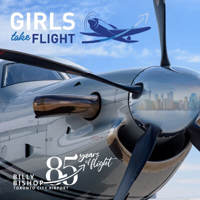 Girls Take Flight is a free event taking place at Billy Bishop Airport on Saturday, September 21. (CNW Group/Billy Bishop Toronto City Airport)