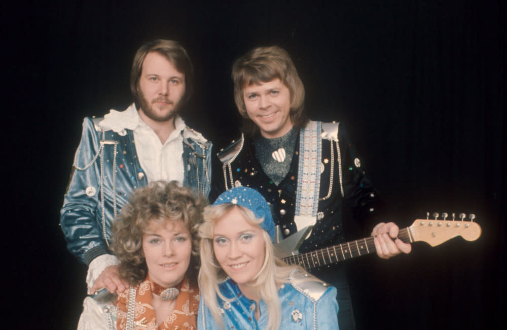 The BBC is celebrating 50  years since ABBA won Eurovision with Waterloo credit:Bang Showbiz