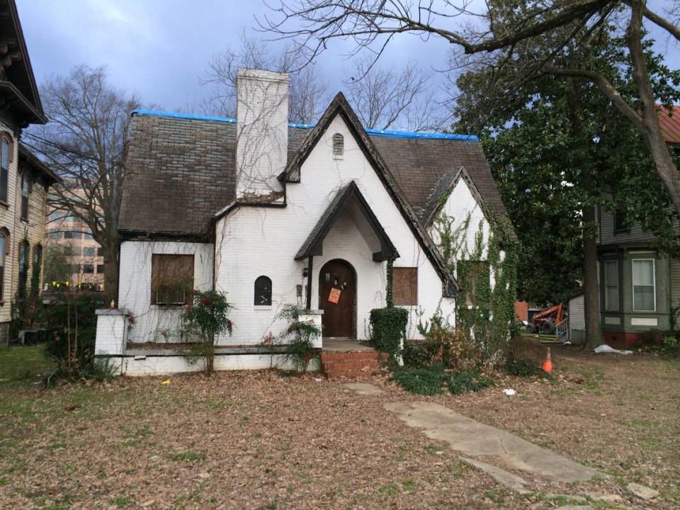 The McGee House, which once stood on North Blount Street in downtown Raleigh, was sold by the state in 2016 and razed.