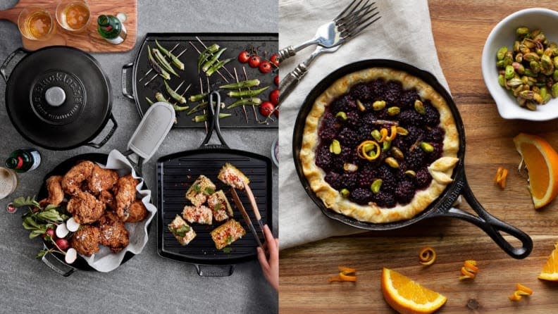 You'll need more than one cast iron pan to prepare your feast.