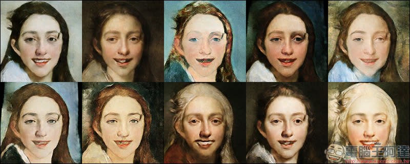 AI藝術家 自動產生專屬西方藝術肖像畫